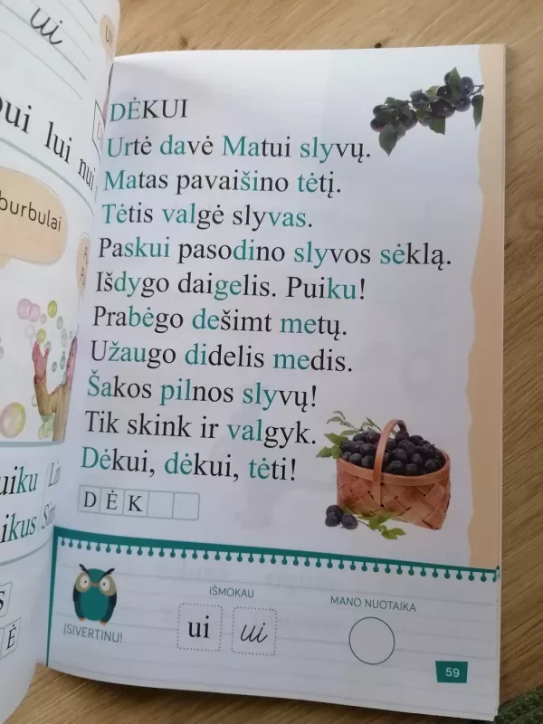 Elementorius. Mokausi skaityti. - Loreta Barzdonytė-Morkevičienė, knyga 5