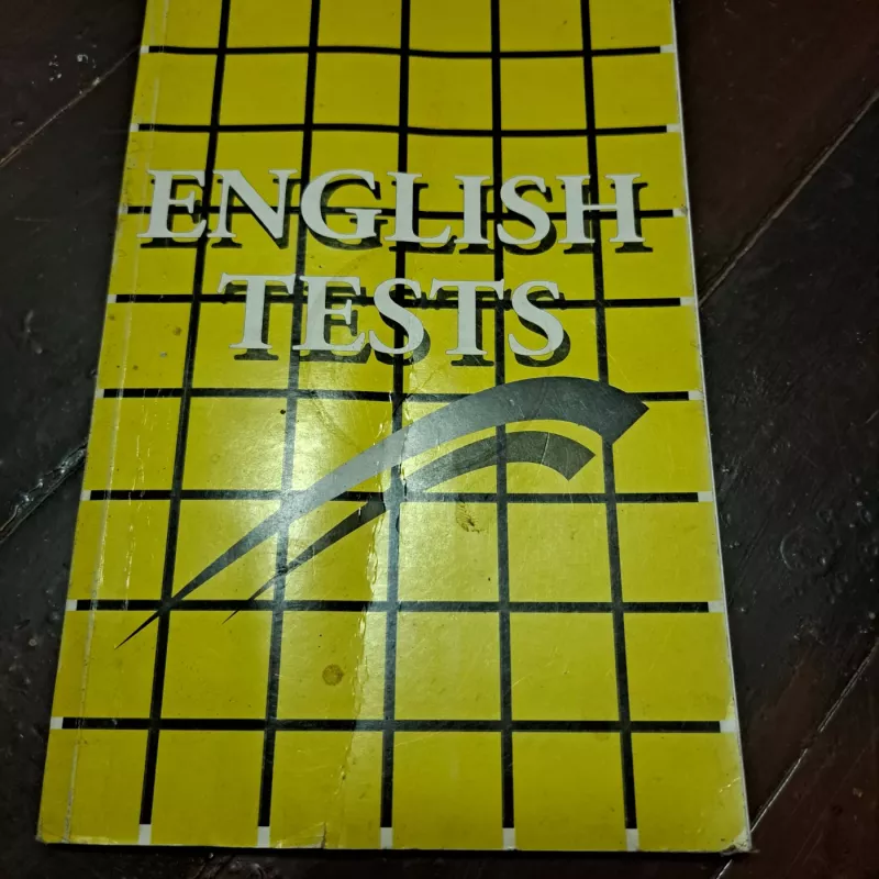 English tests - Ina Jaškūnaitė, knyga 2