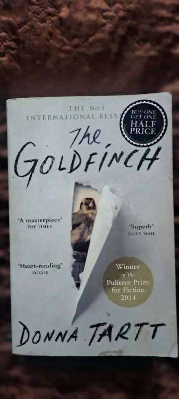 The Goldfinch - Donna Tartt, knyga 2