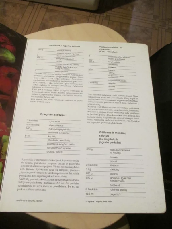 Salotos su mėsa ir žuvimi - Autorių Kolektyvas, knyga 6