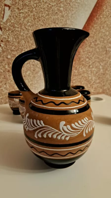 Keramikinis rinkinys vynui - , namai ir interjeras 3