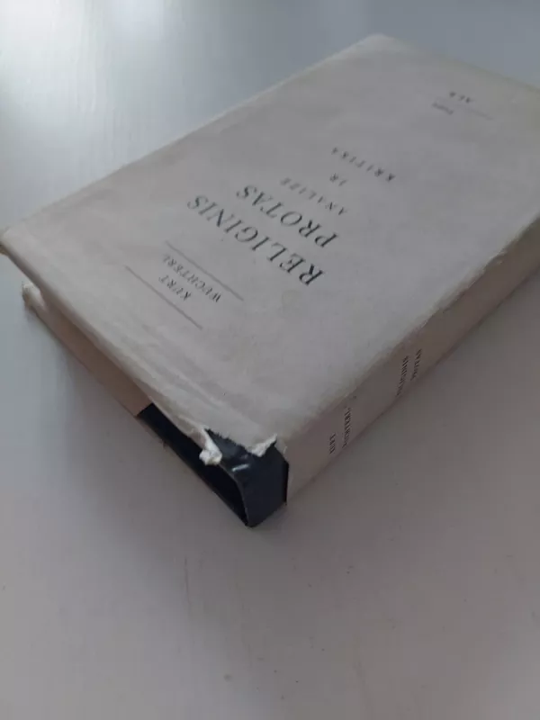 Religinis protas: analizė ir kritika - Kurt Wuchterl, knyga 5