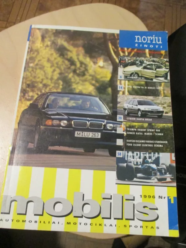 Mobilis. 1996 m. Nr. 1 - Autorių kolektvas, knyga 3