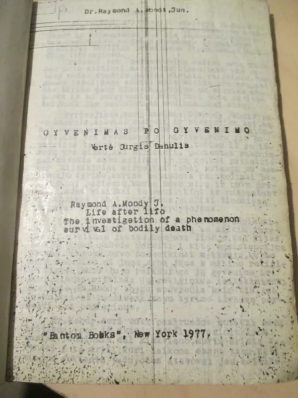 Gyvenimas po gyvenimo - A. Moody Raymond, knyga 3