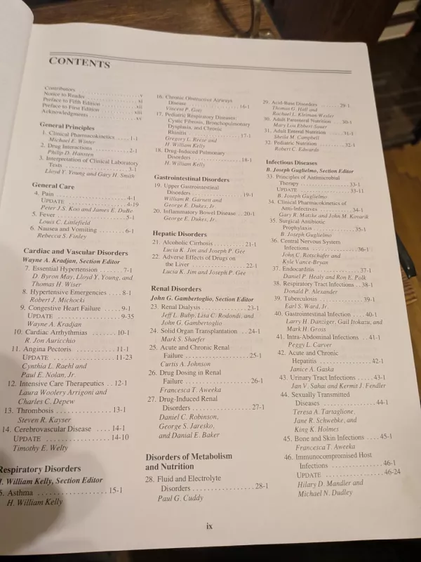 Applied Therapheutics. The Clinical use of drugs - Autorių grupė, knyga 4