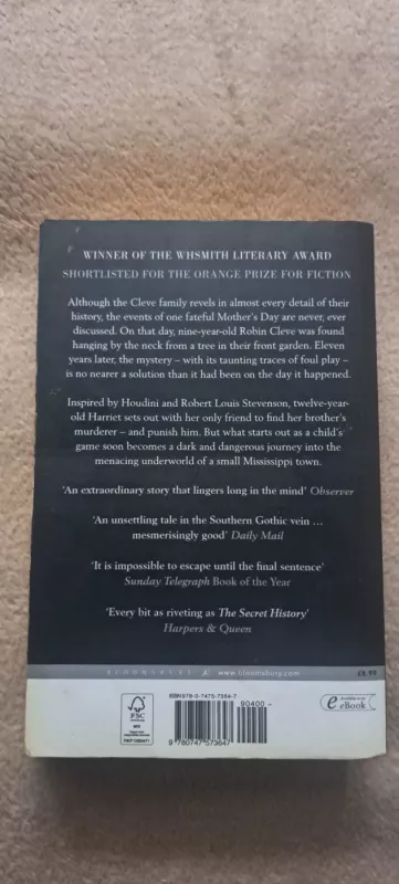 The little friend - Donna Tartt, knyga 4