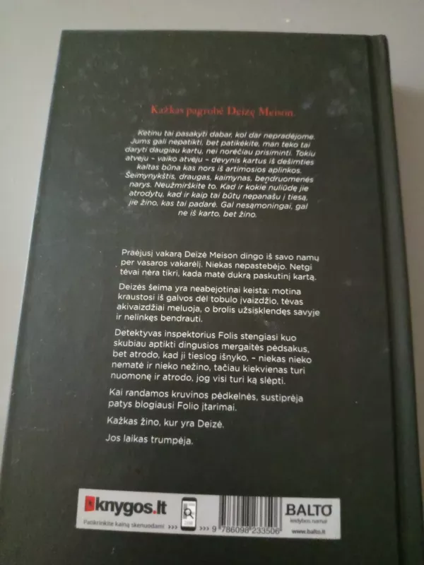 Arti tiesos - Cara Hunter, knyga 2