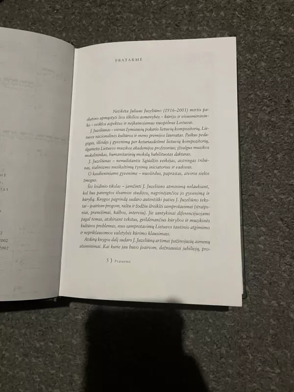 Julius Juzeliūnas. Straipsniai, kalbos, pokalbiai, amžininkų atsiminimai - Algirdas Ambrazas, knyga 6