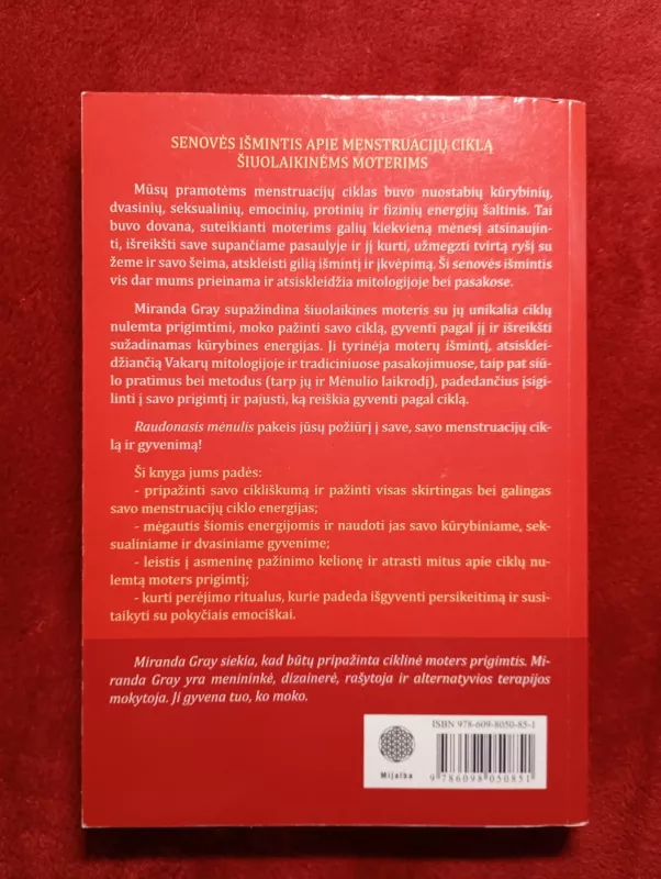 Raudonasis mėnulis - Miranda Gray, knyga 3