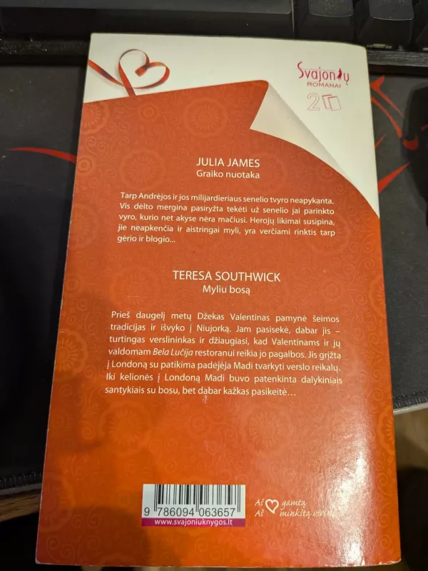 Myliu rudenį! (2012 Nr. 4) - Julia James, knyga 3