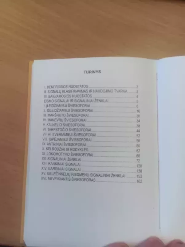 Geležinkelių transporto eismo signbalizacijos taisyklės - Lietuvos Respublikos Susisiekimo ministerija, knyga 4