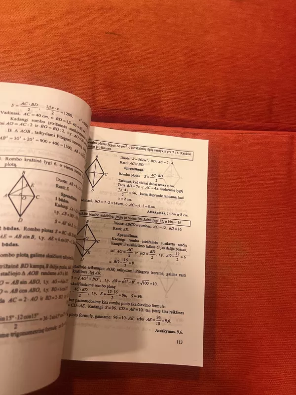 Mokyklinio geometrijos kurso teminio ir kompleksinio kartojimo medžiaga - Vaidotas Mockus, knyga 4