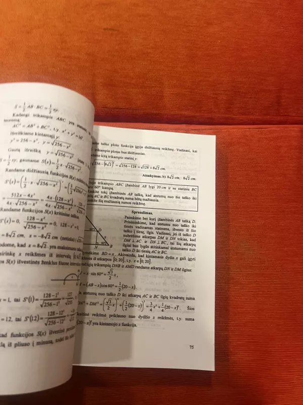 Mokyklinio geometrijos kurso teminio ir kompleksinio kartojimo medžiaga - Vaidotas Mockus, knyga 5