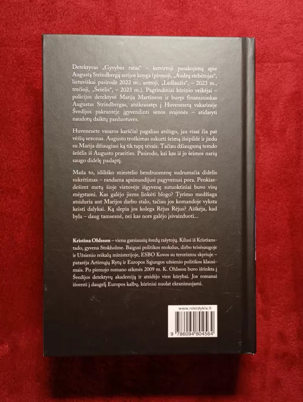 Gyvybės ratas - Kristina Ohlsson, knyga 3