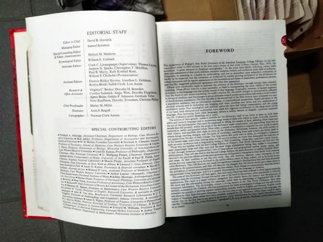 Webster's New World Dictionary. Second College Edition - David B. Guralnik, Editor in Chief, knyga 4
