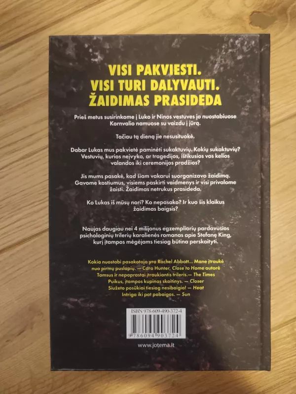Žmogžudystės žaidimas - Rachel Abbott, knyga 3