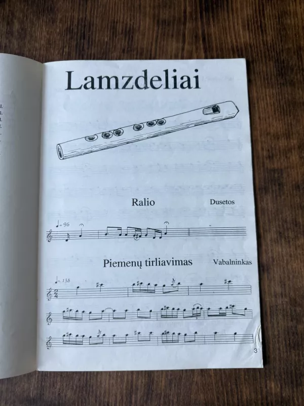 Lietuvių liaudies instrumentinė muzika - A. Klova, knyga 5