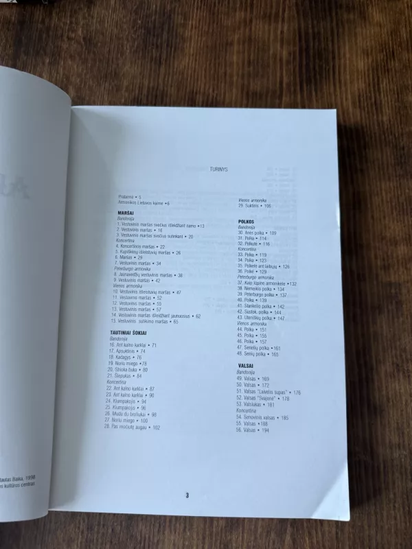 Muzika armonikoms armonika bandonija koncertina - Albertas Baika, knyga 4