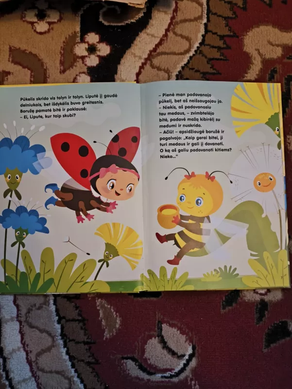 BORUŽĖ LIPUTĖ ŠYPSOSI IR ŽAIDŽIA - Ilona Bakšė, knyga 3