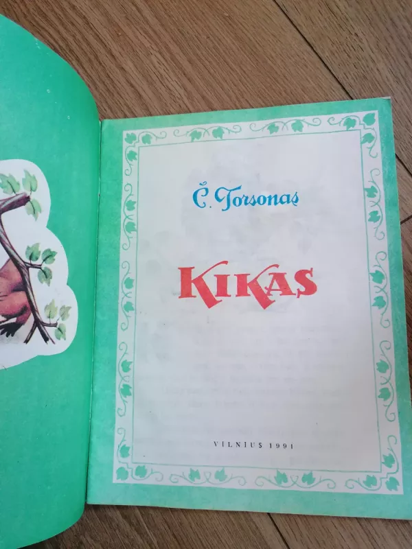 Kikas - Č. Torsonas, knyga 3
