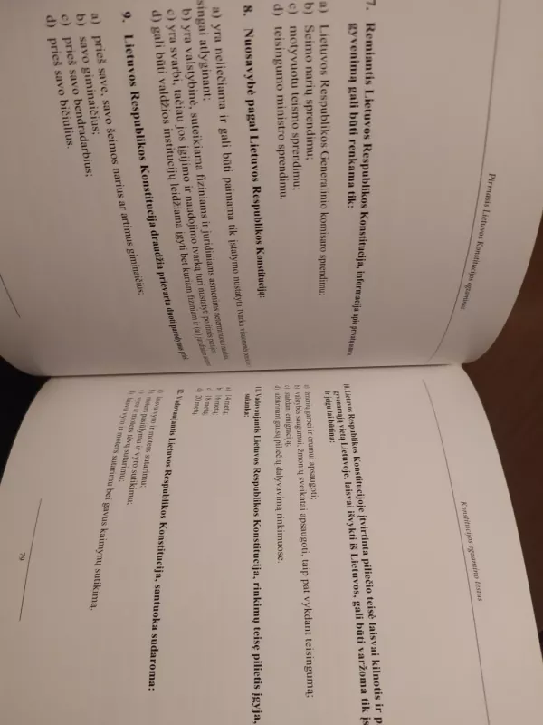 Pirmasis Lietuvos Konstitucijos egzaminas - Erika Straigytė, knyga 6