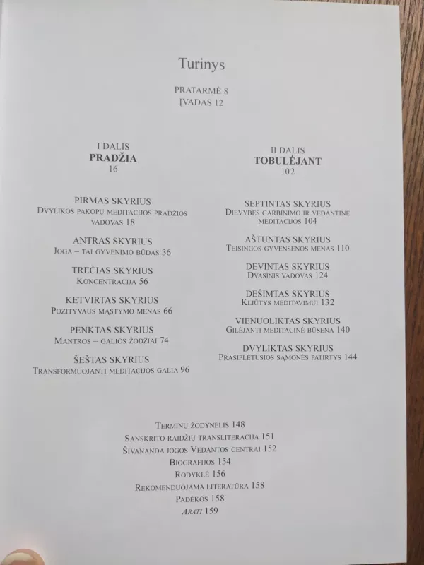 Meditacija - The Sivananda Yoga Vedanta Centre, knyga 4