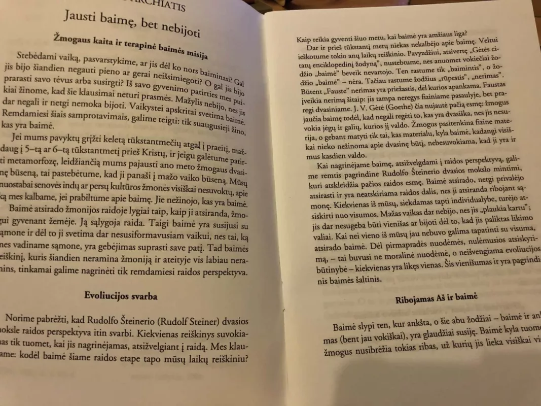 Gyvenimo baimė - gyvenimo šansai - P. Archiatis, F. Vogt, knyga 4