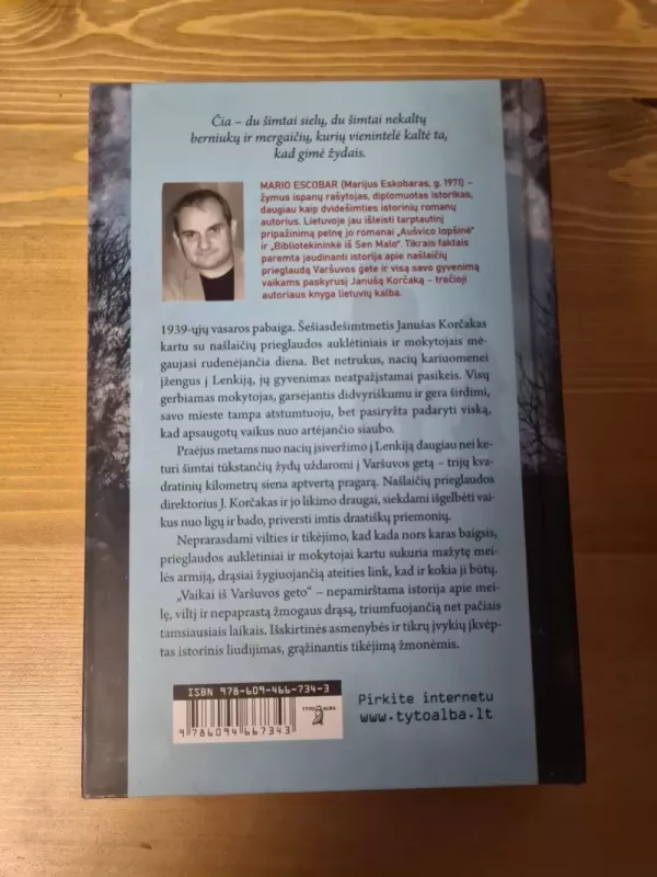 Vaikai iš Varšuvos geto - Mario Escobar, knyga 4