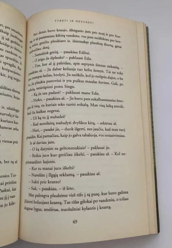 Turėti ir neturėti - Ernest Hemingway, knyga 3