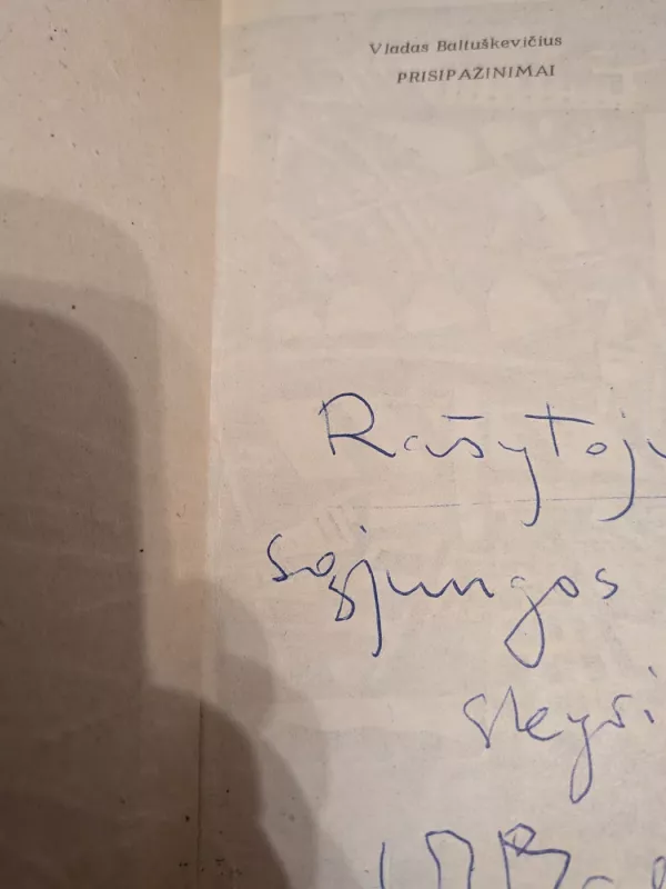 Prisipažinimai - Vladas Baltuškevičius, knyga 3