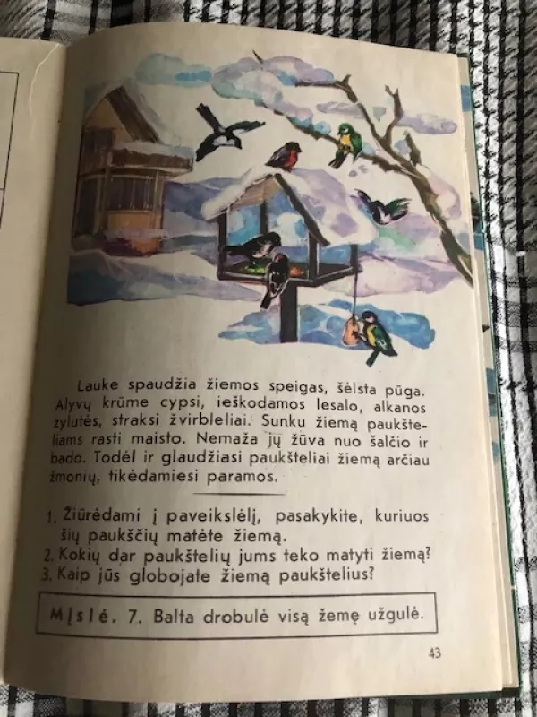 Aplinkos pažinimas 2 klasei (1987) - S. Molis, B. Rimkevičienė, knyga 4