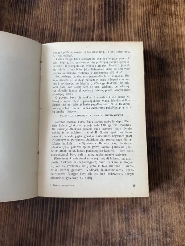 Gamtos pertvarkytojas - V. Lebedevas, knyga 5