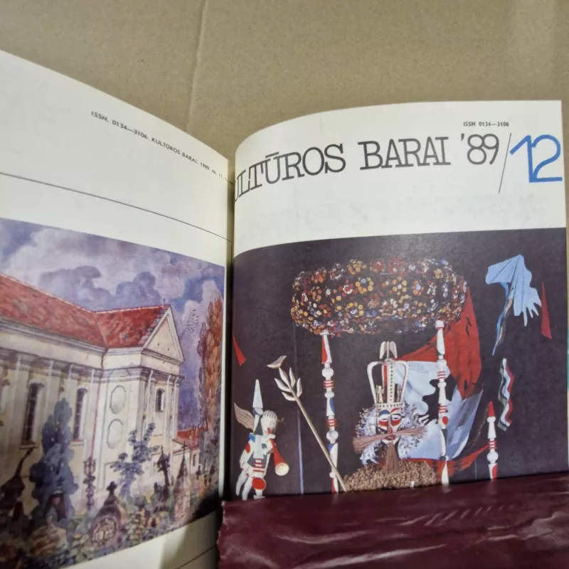 KULTŪROS BARAI 1989m. - Autorių kolektyvas (įvairūs), knyga 4