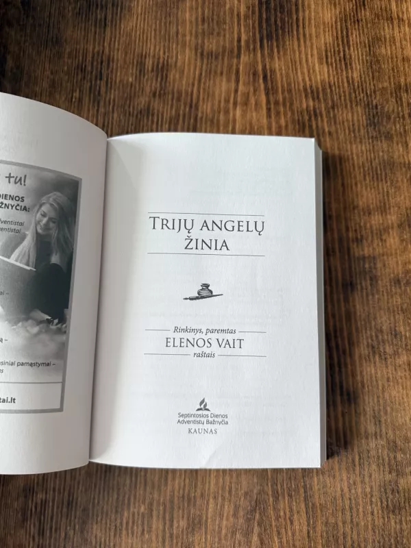 Trijų angelų žinia - Elena Vait, knyga 3