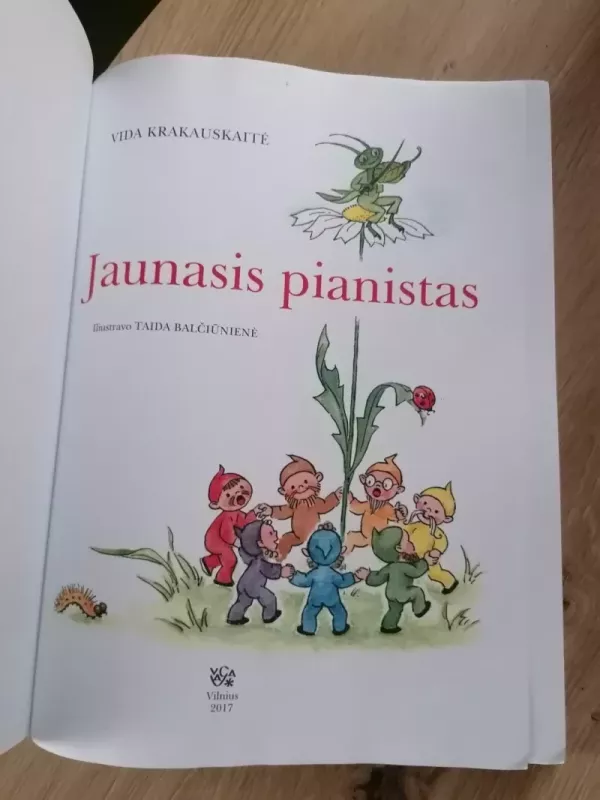 Jaunasis pianistas - Vida Krakauskaitė, knyga 3