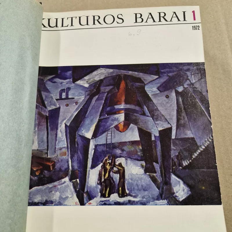 KULTŪROS BARAI 1972m. - Autorių kolektyvas (įvairūs), knyga 3
