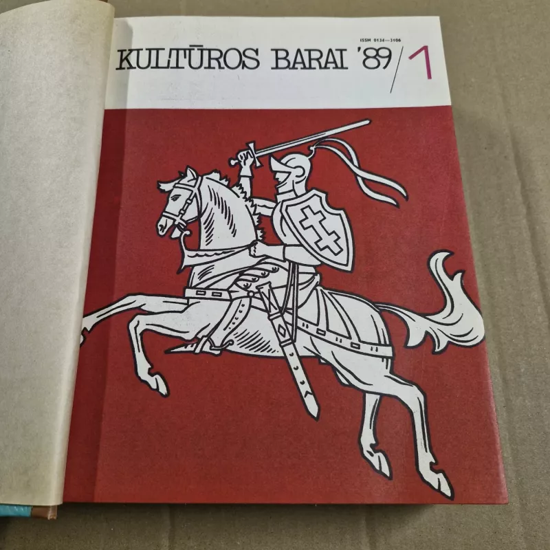 KULTŪROS BARAI 1989m. - Autorių kolektyvas (įvairūs), knyga 3