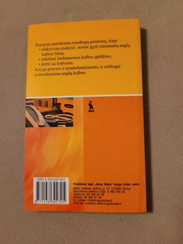Kaip lengviau mokytis anglų kalbos - Česlovas Rimkus, knyga 2