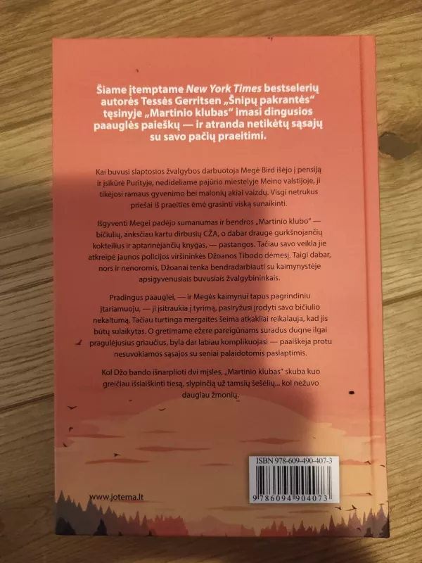 Vasarotojai - Tess Gerritsen, knyga 3