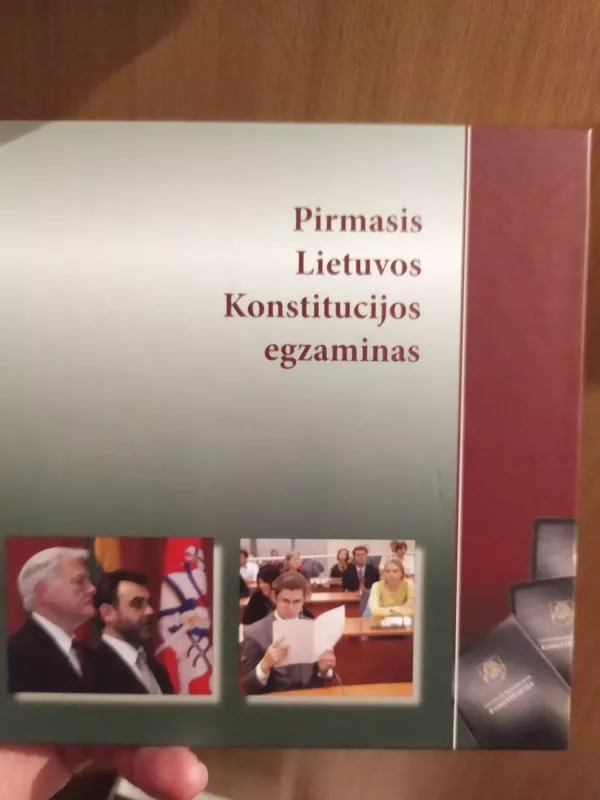 Pirmasis Lietuvos Konstitucijos egzaminas - Erika Straigytė, knyga 2
