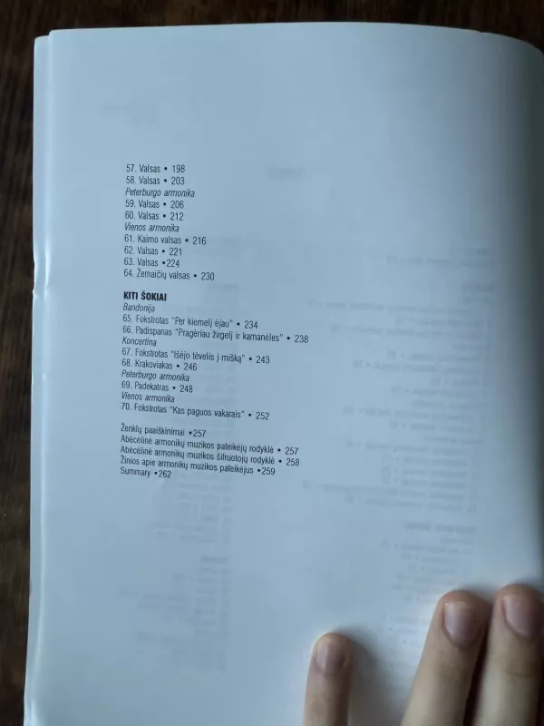 Muzika armonikoms armonika bandonija koncertina - Albertas Baika, knyga 5