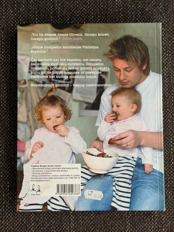 Gaminame su Oliveriu - Oliver Jamie, knyga 5