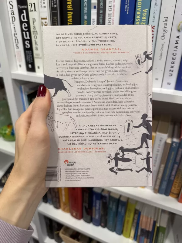 Dirbantis žmogus - Suzman James, knyga 3