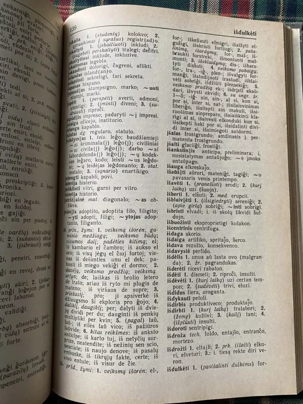 Esperanto-lietuvių ir lietuvių-esperanto kalbų žodynas - K. Puodėnas, knyga 3