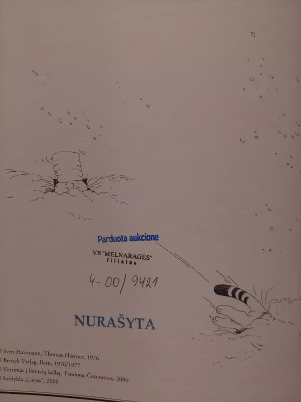 Aš ir mano žmogus. Trumpi katino pasakojimai - Hartmann Sven, knyga 3