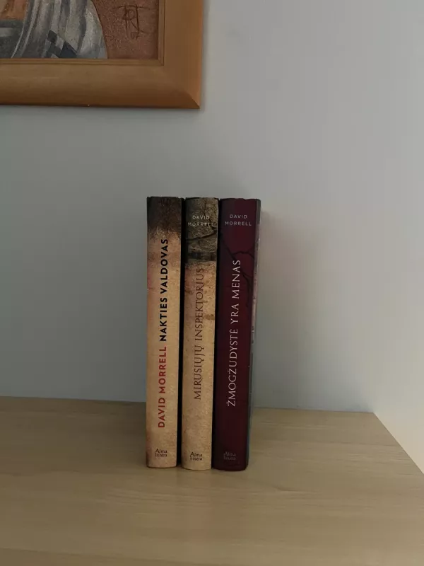 Žmogžudystė yra menas - David Morrell, knyga 6