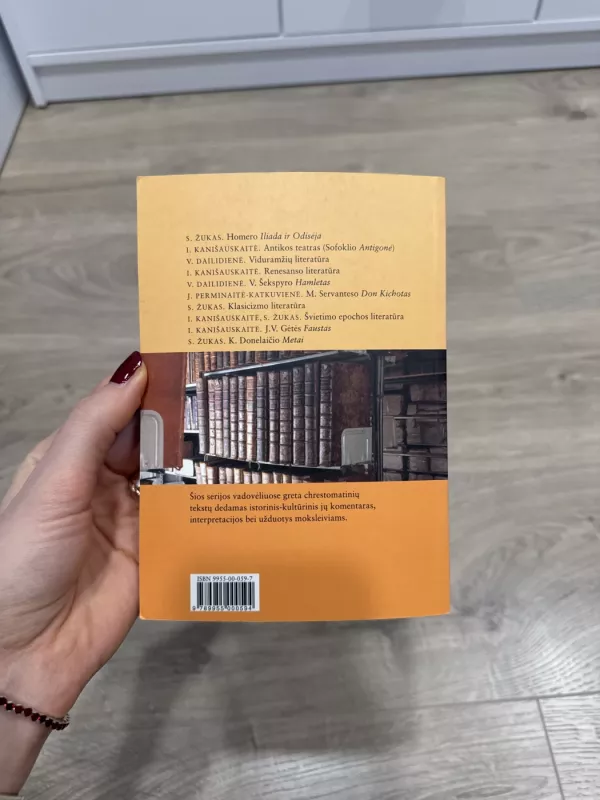 Švietimo epochos literatūra - I. Kanišauskaitė, S.  Žukas, N.  Šervenikaitė, knyga 3