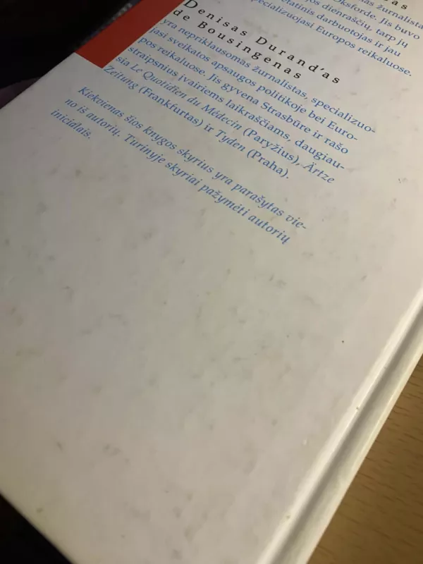 Bioetika Europoje - Artur Rogers, Denis Durand de Bousingen, knyga 4