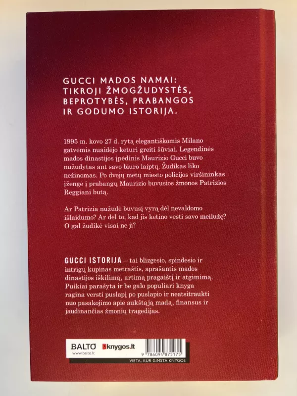 Gucci mados namai - Sara Gay Forden, knyga 4