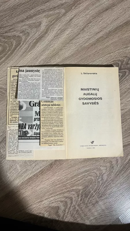 Maistinių augalų gydomosios savybės - L. Skliarevskis, knyga 4